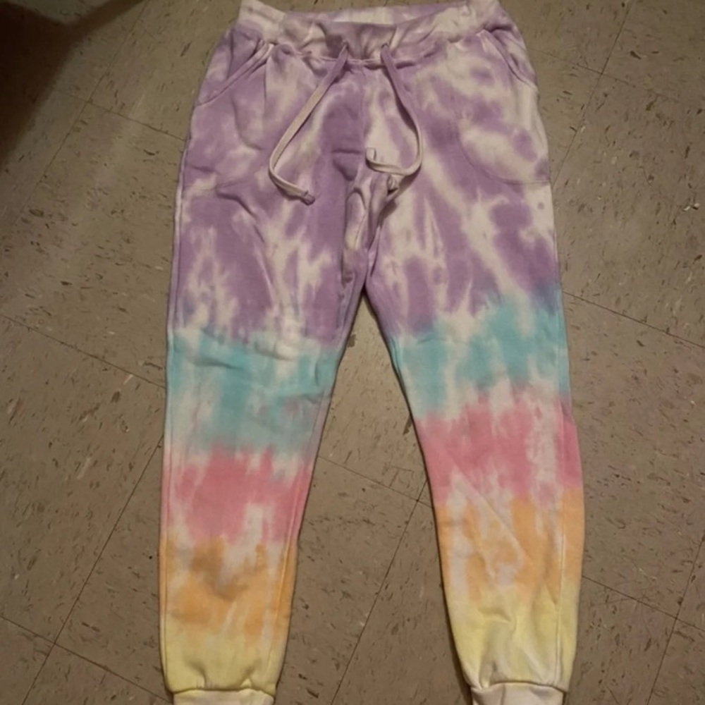 Tye dye joggers